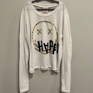 Firehouse Girls Long Sleeve Happy Shirt